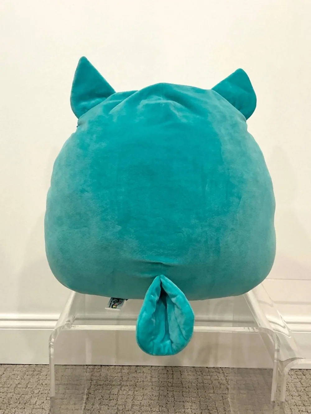 Squishmallow Winston the Owl - 16 inch turquoise Stuffed Animal